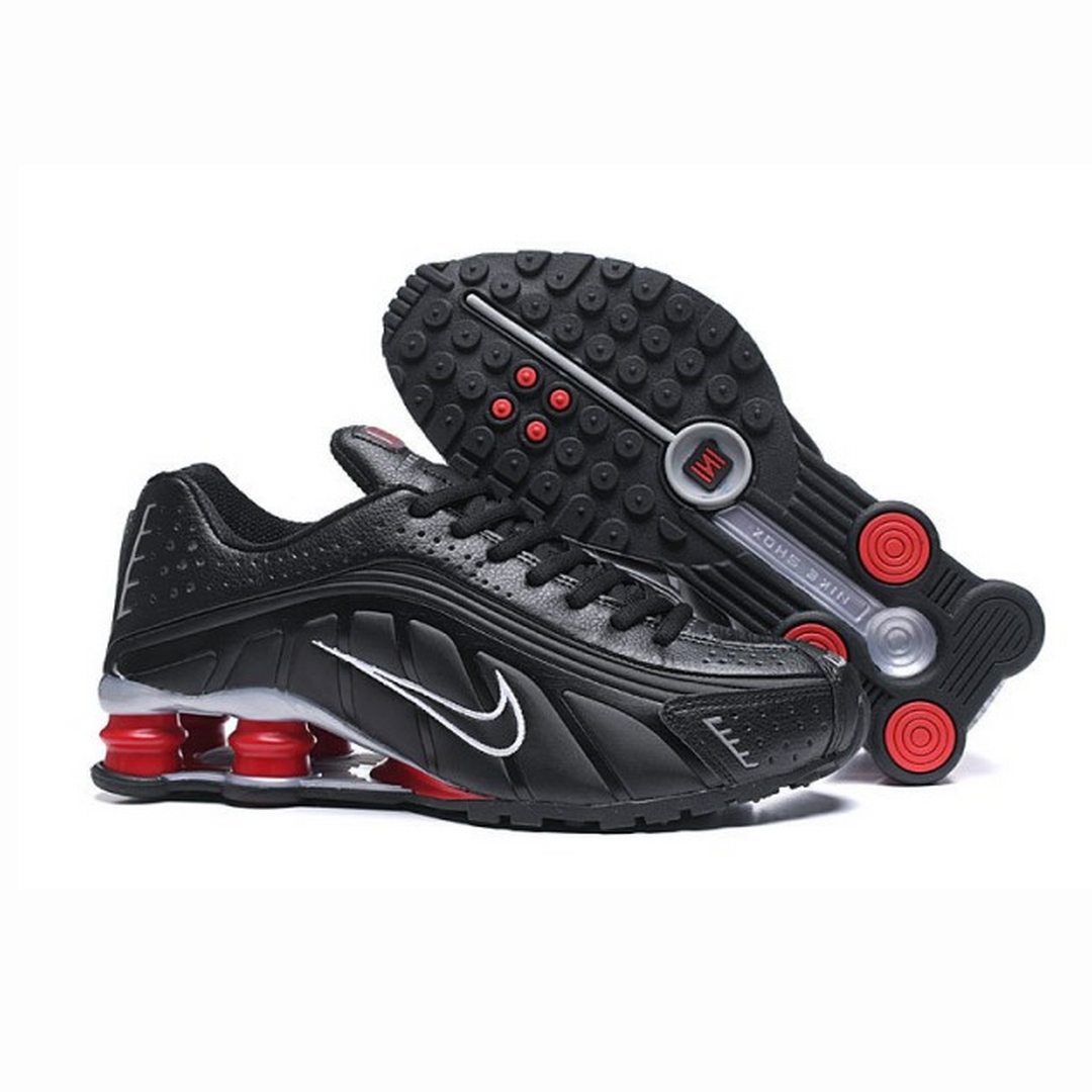 Tênis Nike Shox R4 – Preto e vermelho – Tênis Zone